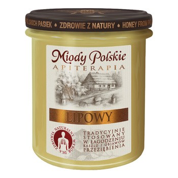Miody Polskie, miód nektarowy lipowy, 400 g