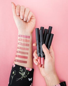 Golden Rose Matte Crayon Lipstick, matowa pomadka w kredce, 21, 3,5 g