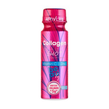 Activlab Pharma Collagen Beauty Shot, smak mango-kokos, płyn, 80 ml