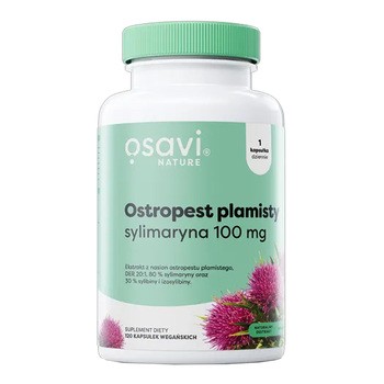 Osavi Ostropest plamisty, sylimaryna 100 mg, kapsułki, 120 szt.