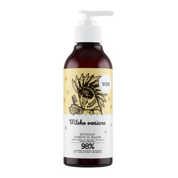 Yope Mleko Owsiane, szampon do włosów, 300 ml