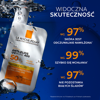 La Roche-Posay Anthelios, niewidoczny fluid SPF50+, 50 ml