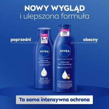 Nivea, odżywcze mleczko do ciała, 400 ml