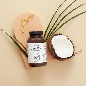 Aura Herbals Coco Fuel Olej MCT, kapsułki miękkie, 100 szt.