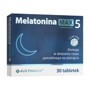 Alg Pharma Melatonina Max 5, tabletki, 30 szt.