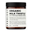 Erbology Organic Raw Milk Thistle Powder, proszek, 120 g