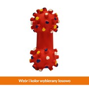 Beeztees Zabawka Lateksowa Mix, piłka/piłka rugby/hantel, 1 szt.