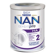 Nestle Nan Expertpro HA 2, mleko następne, po 6 miesiącu, 800 g