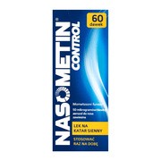 Nasometin Control, 50 mcg/dawkę, aerozol do nosa na alergię, 60 dawek
