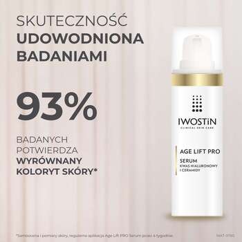 Iwostin Age Lift Pro, serum z kwasem hialuronowym i ceramidami, 30 ml