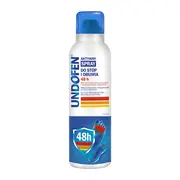 Undofen, aktywny spray do stóp i obuwia 48h, 150 ml