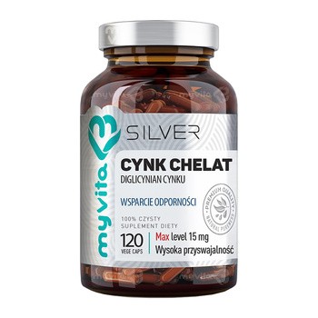 MyVita Cynk Chelat, kapsułki, 120 szt.