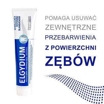 Zestaw 2 x 75 ml, Elgydium Whitening, pasta do zębów, wybielająca