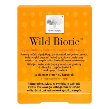Wild Biotic, kapsułki, 60 szt.
