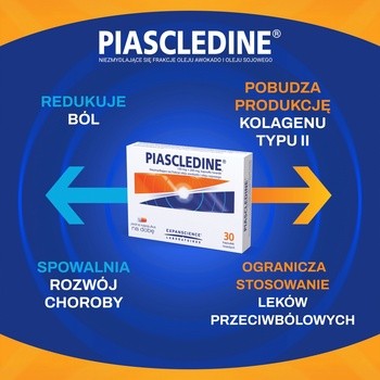 Piascledine, 100 mg + 200 mg, kapsułki twarde, 30 szt.