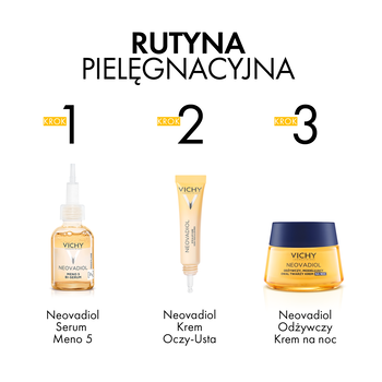 Vichy Neovadiol Magistral, odżywczy i modelujący owal twarzy krem na noc, 50 ml