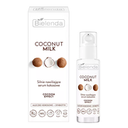 Bielenda Coconut Milk, Cocoon Effect, silnie nawilżające serum kokosowe, 30 ml