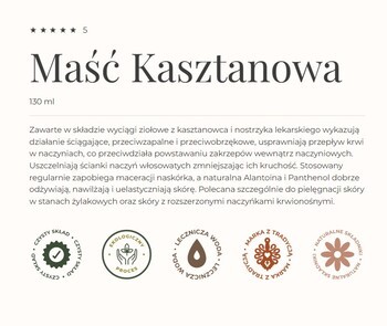 Gorvita, maść kasztanowa, 130 ml