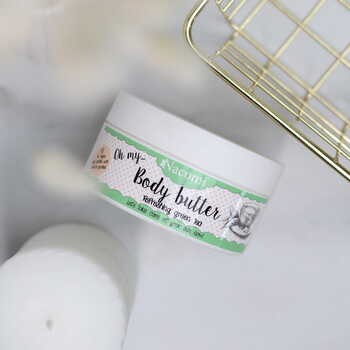 Nacomi, masło do ciała, zielona herbata, 100 ml