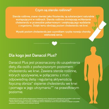 Danacol Plus, żel doustny, 15 ml, 21 saszetek