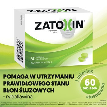 Zatoxin, tabletki powlekane, 60 szt.