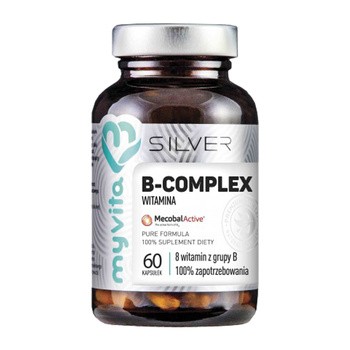 MyVita Silver B-Complex 100%, kapsułki, 60 szt.