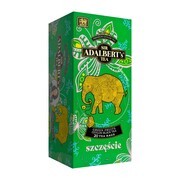 Adalbert's tea, Szczęście, green fruits ceylon black tea, czarna herbata, saszetki, 20 x 2 g