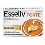 Esseliv forte, 300 mg, kapsułki twarde, 50 szt