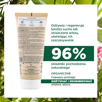Klorane, odżywka z organicznym cupuacu, 200 ml