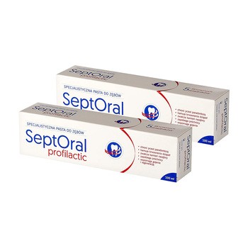 Zestaw 2 x SeptOral profilactic, specjalistyczna pasta do zębów, 100 ml