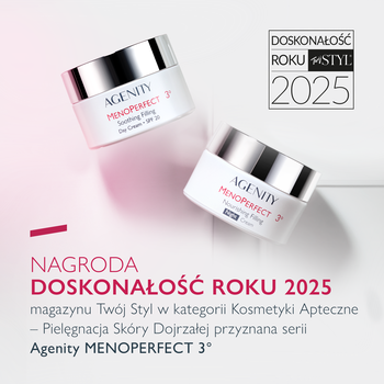 Agenity MenoPerfect 3°, odżywczy krem wypełniający, 50 ml