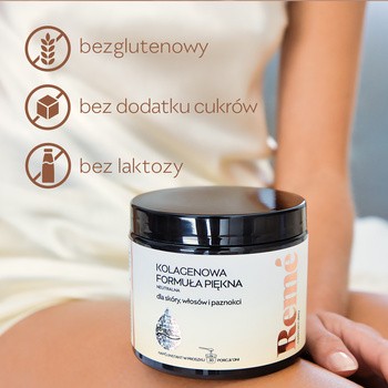 Reme Kolagenowa Formuła Piękna, neutralna, proszek, 150 g