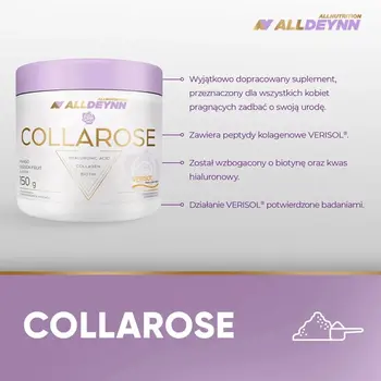 Allnutrition, ALLDEYNN CollaRose, smak pomarańczowy, proszek, 150 g