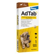 AdTab, dla psów 1,3 - 2,5 kg, 56 mg, tabletka do rozgryzania i żucia, 1 szt.