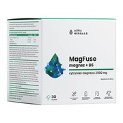 Aura Herbals MagFuse magnez + B6, saszetki z proszkiem, 30 szt.