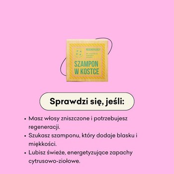 Mydlarnia 4 Szpaki, Eukaliptus Cytrynowy, regenerujacy szampon w kostce, 75 g