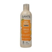 Sante Deep Repair, szampon intensywnie regenerujący ze skwalanem i kompleksem proteinowym, 250 ml