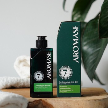 Aromase, szampon do przetłuszczającej się skóry głowy, 90 ml
