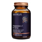 Doctor Life Magnesium x 3 D3&K2, kapsułki, 90 szt.