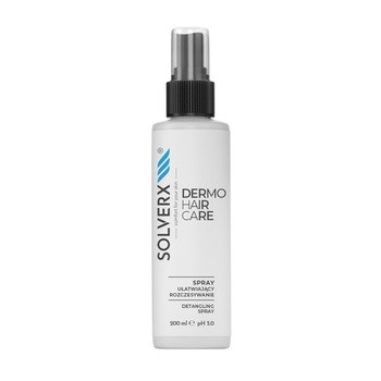 Solverx dermoHAIR, spray ułatwiający rozczesywanie, 200 ml
