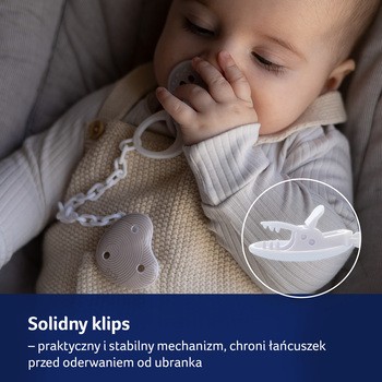 Canpol Lovi, łańcuszek do smoczka Harmony, 1 szt.