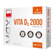 Max Vita D3 2000, kaps., 30 szt