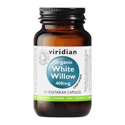 Viridian Ekologiczna kora wierzby białej, kapsułki, 30 szt.