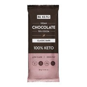 BeKeto, czekolada keto, 70% kakao, ciemna klasyczna, 80 g