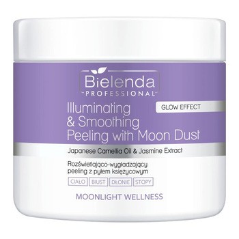 Bielenda Professional Moonlight Wellness, peeling do skóry ciała, wygładzająco-rozświetlający, 550 g