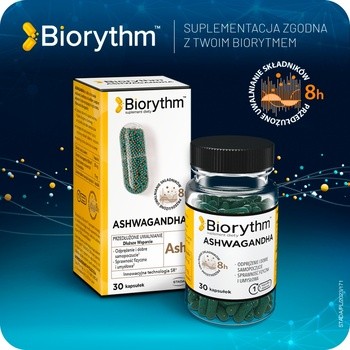 Biorythm, Ashwagandha, kapsułki, 30 szt.