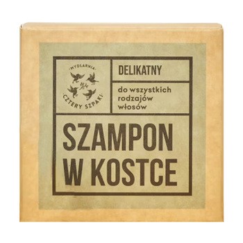Mydlarnia 4 Szpaki, delikatny szampon w kostce, 75 g
