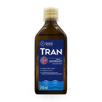 DOZ Product Tran, smak naturalny, płyn, 250 ml