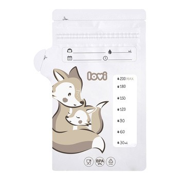 Canpol Lovi, torebki do przechowywania pokarmu, 25 szt.