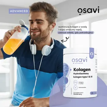 Osavi Kolagen Typu I i III, proszek, 600 g